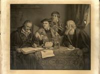 Luther, Melanchthon, Pomeranus translate the Bible.