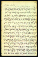 Letter from Peter Dougherty, November 1850.