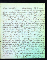 Letter to John C. Rankin from Peter Dougherty, Mackinac, October 18, 1850.