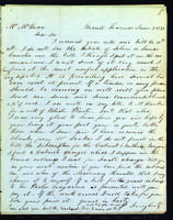 Letter to James McKean from Peter Dougherty, Grand Traverse, June 3, 1850.