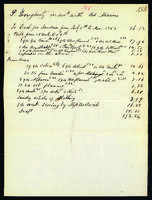 Report of expenses from July 1 to November 1853.