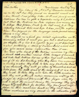 Letter to Daniel Wells from Peter Dougherty, Mackinac, January 29, 1838.