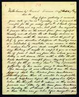 Letter to Walter Lowrie from Peter Dougherty, Grand Traverse Bay, February 27, 1846.