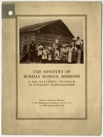The Ministry of Sunday School Missions.