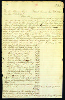 Letter to Walter Lowrie from Peter Dougherty, Grand Traverse, January 26, 1846.