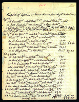 Report of expenses at Grand Traverse from August to December 1853.