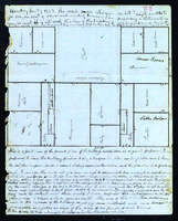 Letter and plan of mission building by Peter Dougherty, January 3, 1853.