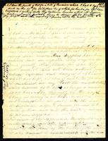 Letter to Walter Lowrie from Peter Dougherty, New Mission, October 20, 1853.