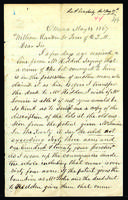 Letter to William Rankin Jr. from Peter Dougherty, Omena, May 14, 1867.