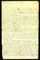 Letter to Robert Stuart with annual report of the school at Grand Traverse Bay from Peter Dougherty.