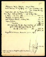 Chippewa mission estimate, May 1, 1844.