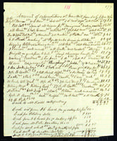 Account of expenditures at Grove Hill from July to December 31, 1864, by Peter Dougherty.