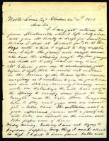 Letter to Walter Lowrie from Peter Dougherty, Cleveland, October 10, 1855.