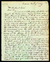 Letter to William Rankin Jr. from Peter Dougherty, Omena, January 7, 1869.