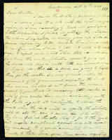 Letter to Daniel Wells from Peter Dougherty, Mackinac, September 18, 1841.