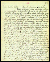 Letter to Daniel Wells from Peter Dougherty, Grand Traverse, December 21, 1847.