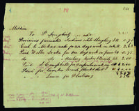 Peter Dougherty mission expenses, 1846.