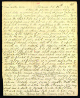Letter to Daniel Wells from Peter Dougherty, Mackinac, February 28, 1839.