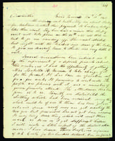 Letter to Daniel Wells from Peter Dougherty, Grand Traverse, October 11, 1848.