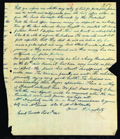 Letter to Walter Lowrie from Peter Dougherty, Grand Traverse, February 25, 1845.