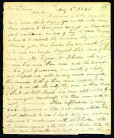 Letter to Walter Lowrie from Peter Dougherty, May 3, 1841.