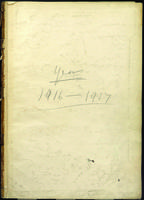 Board of Missions for Freedmen application book, 1916-1917.