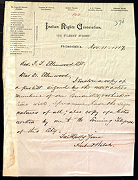 American Indian Correspondence